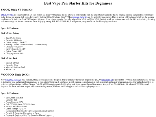best-vape-pen-starter-kits-for-beginners screenshot