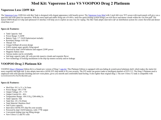 mod-kit-vaporesso-luxe-vs-voopoo-drag-2-platinum screenshot