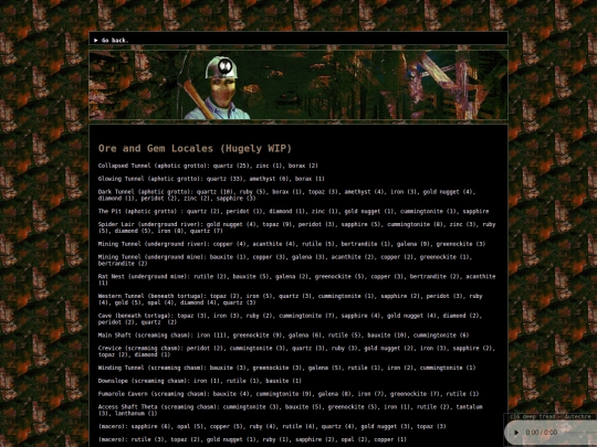 Father's Site/Ore and Gem Locales screenshot
