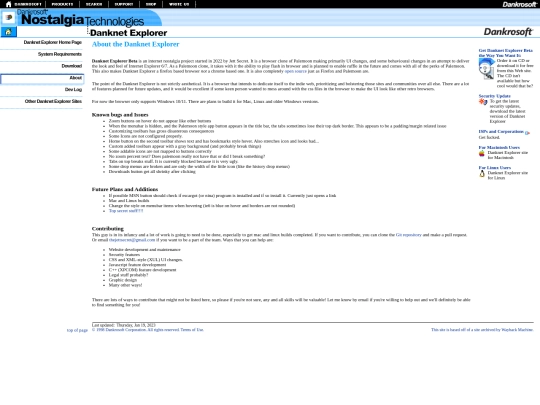 Info/info screenshot