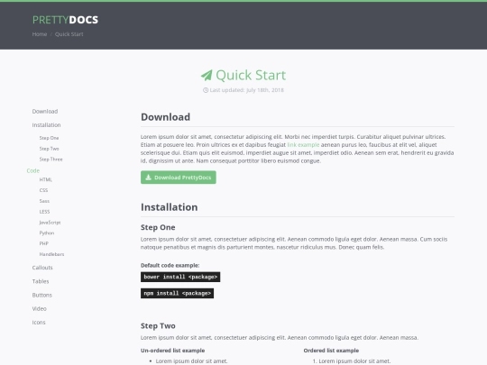 start screenshot
