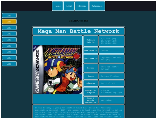 2001 screenshot