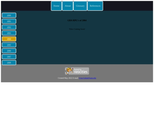 2004 screenshot