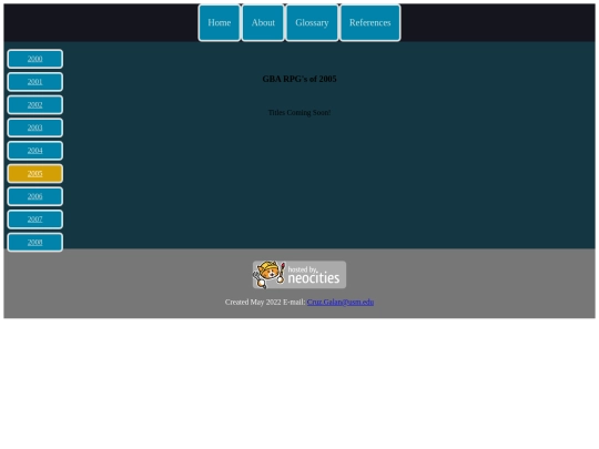 2005 screenshot