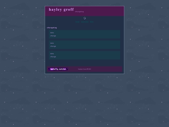 changelog screenshot