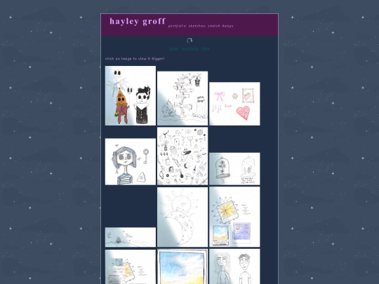 portfolio_sketchdumps screenshot