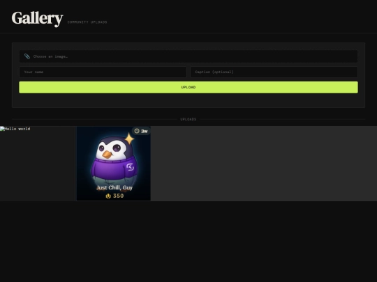 Gallery screenshot