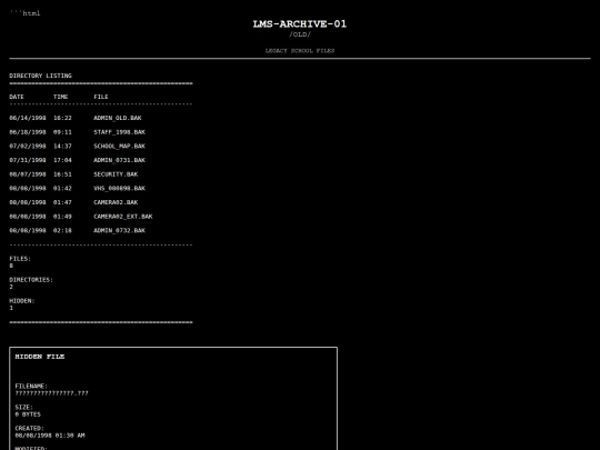 archive_old screenshot
