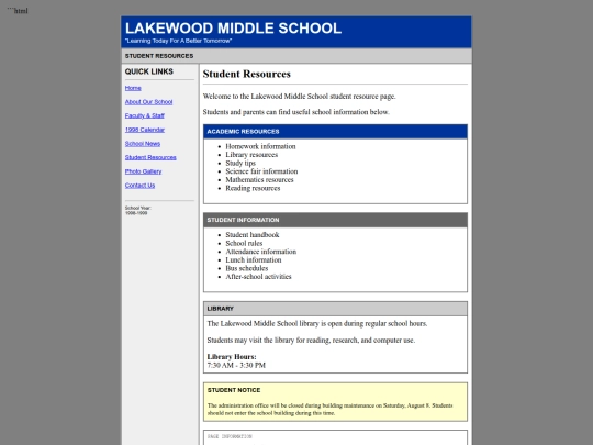 students screenshot