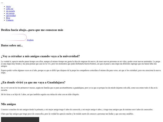 blog screenshot