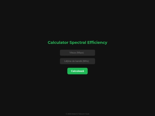 spectral_efficiency screenshot