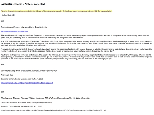 Arthritis/Arthritis-Niacin-Notes-collected screenshot