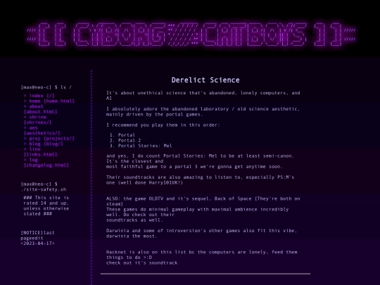 aesthetics/derelict_science_stuff screenshot