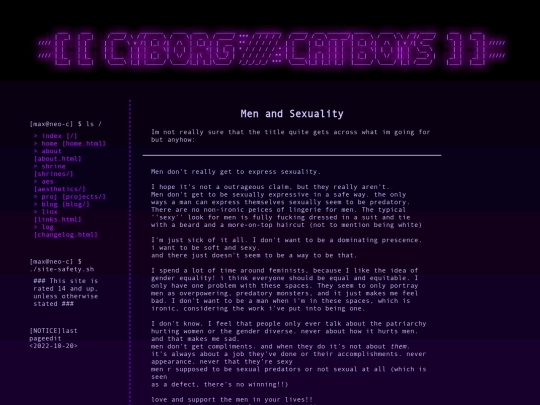 blog/men-and-sexuality screenshot