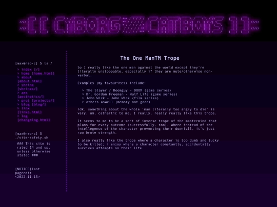 blog/the-one-man screenshot