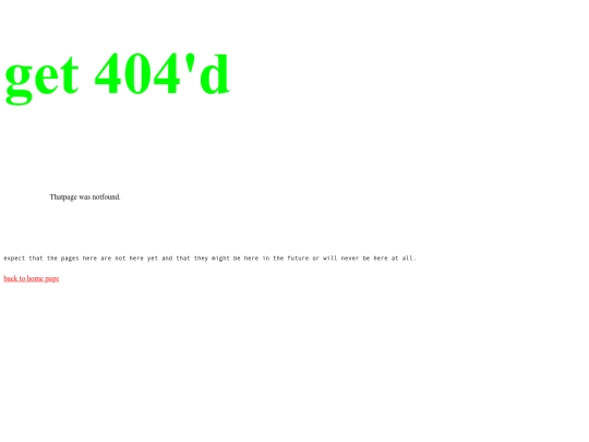 not_found screenshot