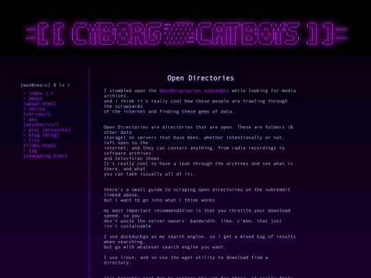 thoughts/open-directories screenshot