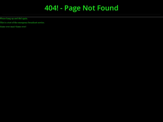 not_found screenshot
