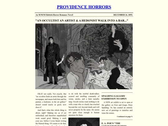 newsprint screenshot