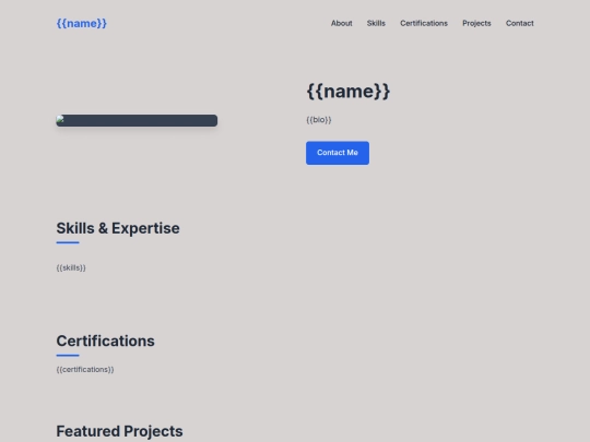 builder/template3 screenshot