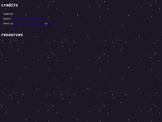 links screenshot