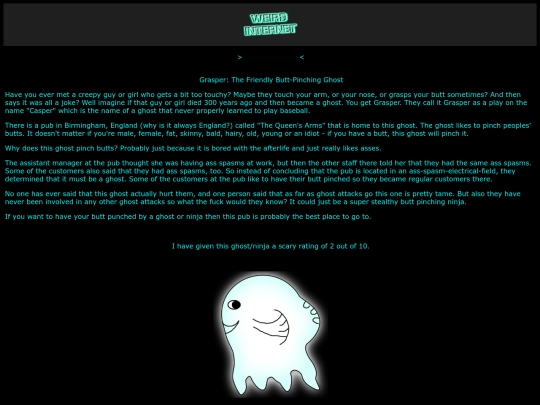 paranormal/ghosts/grasper screenshot