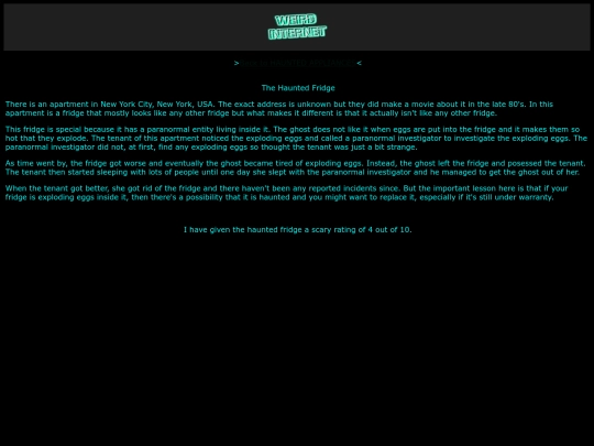 paranormal/haunted_appliances/hauntedfridge screenshot