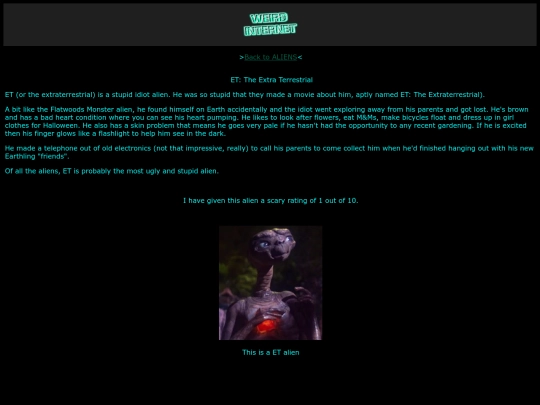 supernatural/aliens/et screenshot