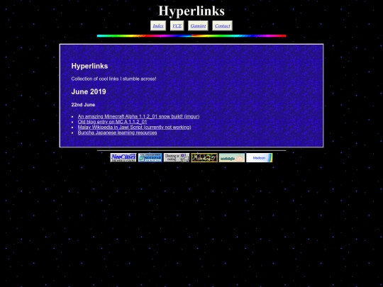 hyperlinks screenshot