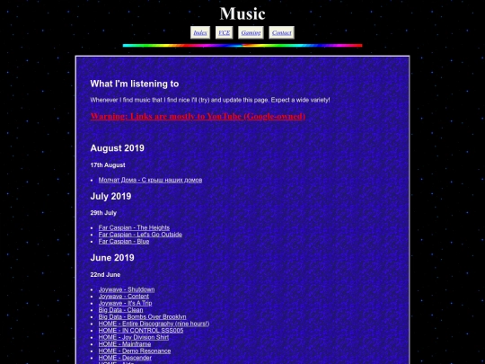 music screenshot