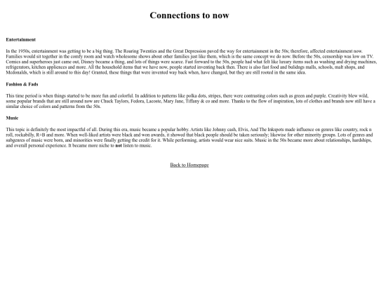connections screenshot