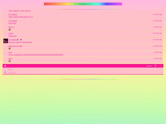 chat screenshot