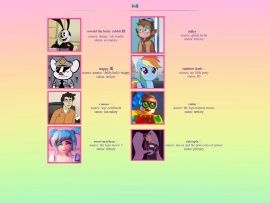 kins/cartoons screenshot