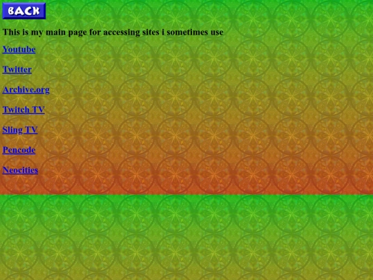 Bookmarks screenshot