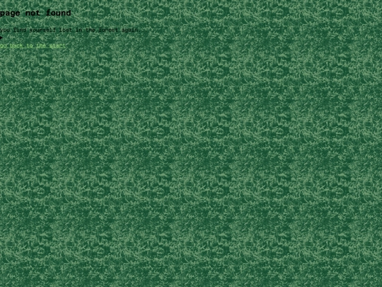 forgottengreenhouse/not_found screenshot