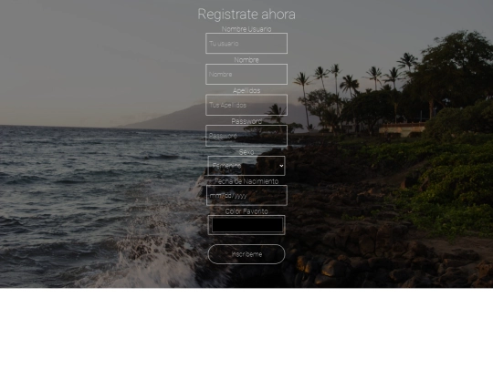 form screenshot