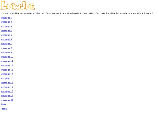 archive screenshot