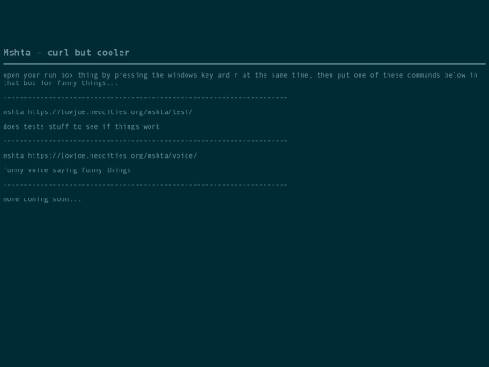 mshta screenshot