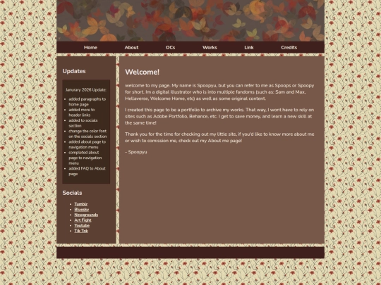 index screenshot