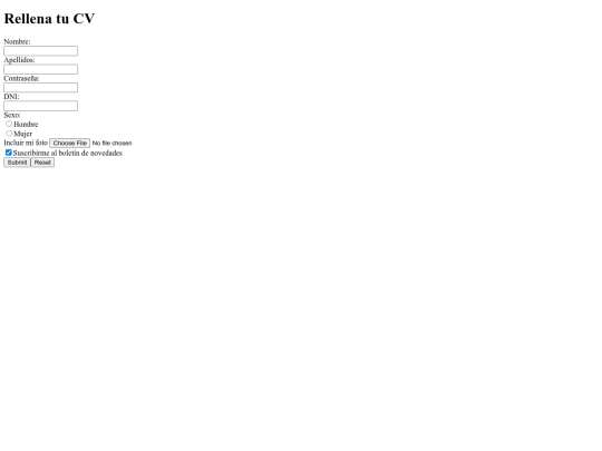 formulario/formulario screenshot