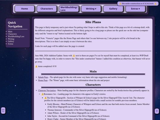 Extras/SitePlans screenshot