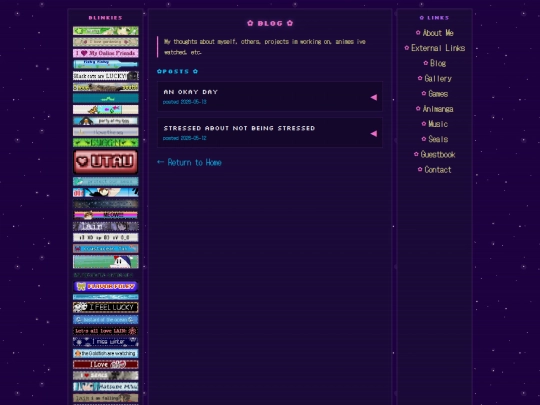 blog screenshot