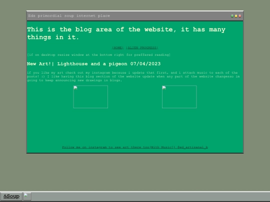 SoupOS/Home screenshot