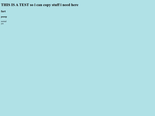 test screenshot