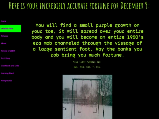 fortune screenshot