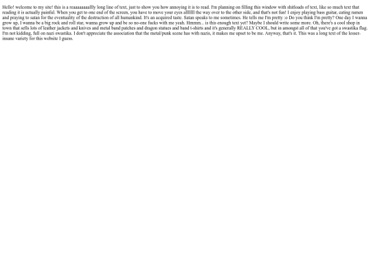 html-examples/text-dump screenshot