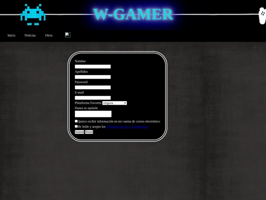 subscripción screenshot