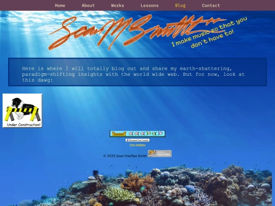 blog screenshot