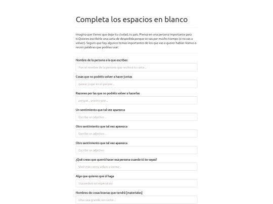 Palabras/palabraspara screenshot