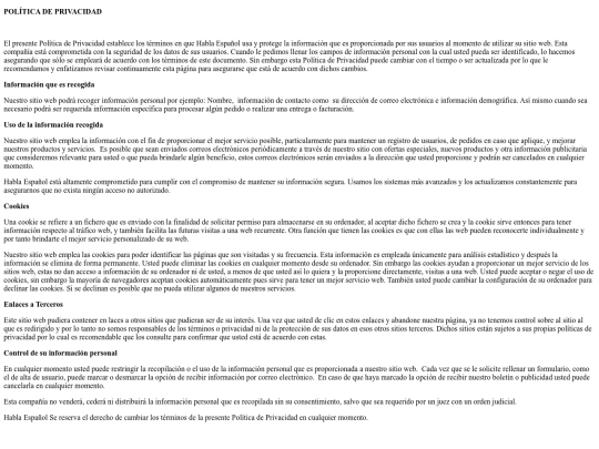politica screenshot